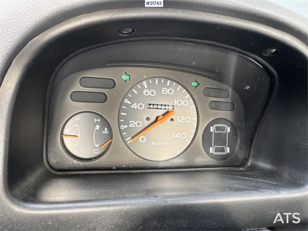 Subaru Sambar 4x4 truck.