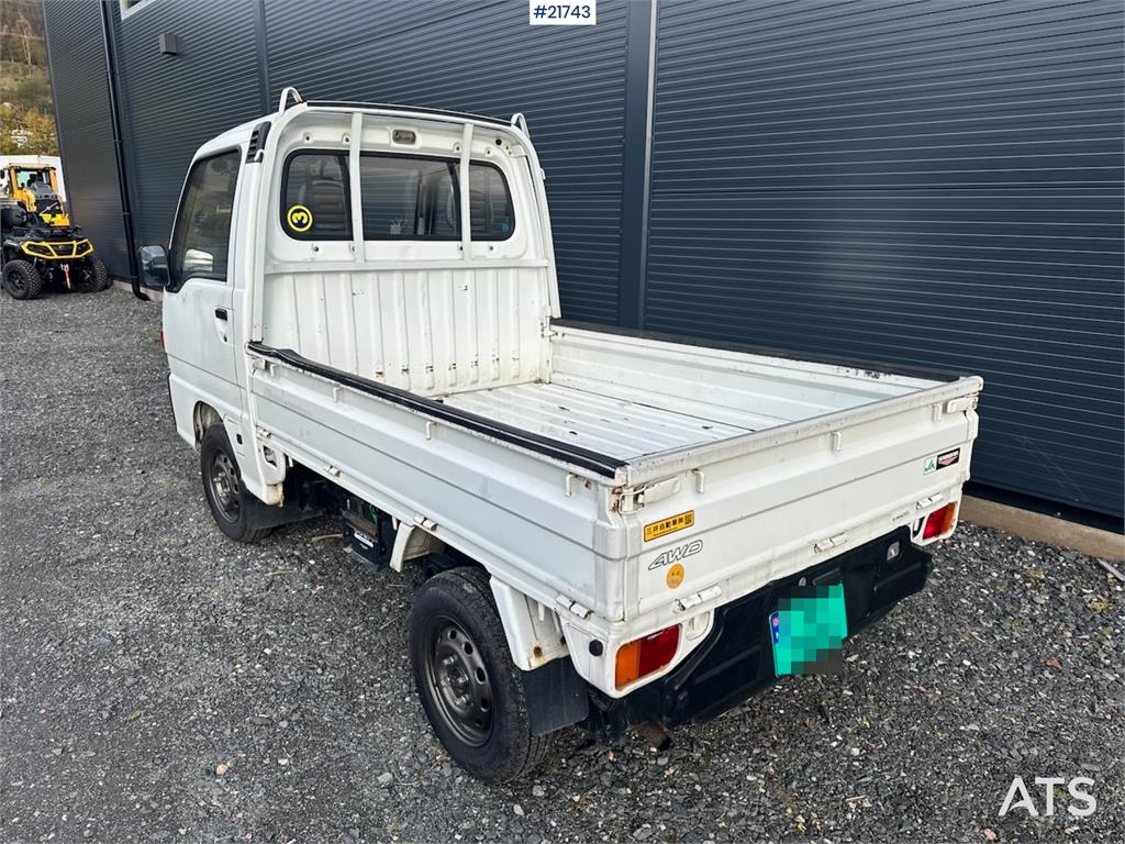 Subaru Sambar 4x4 truck.