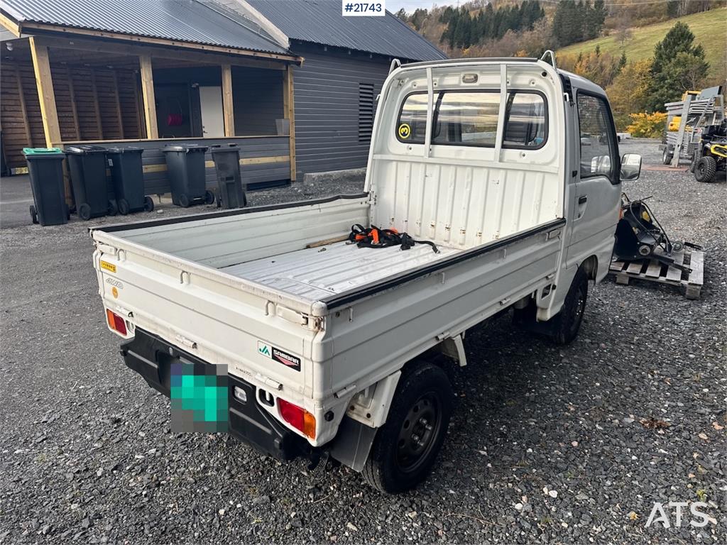 Subaru Sambar 4x4 truck.
