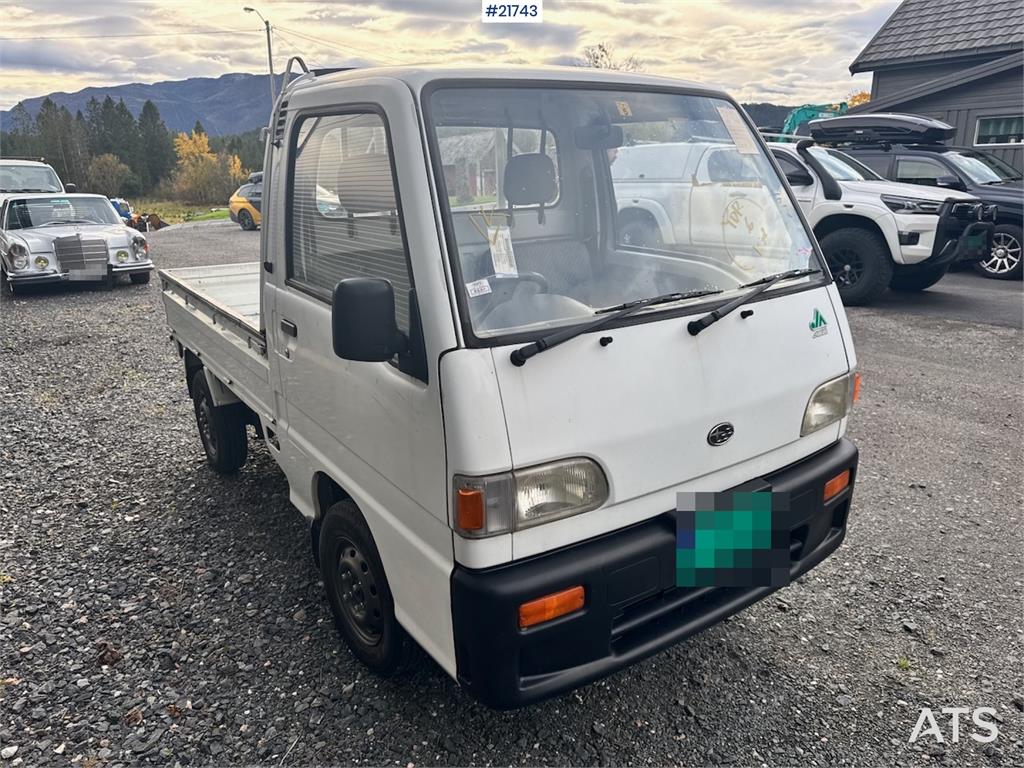 Subaru Sambar 4x4 truck.