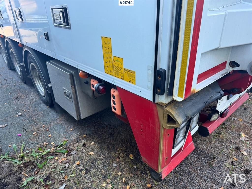 HFR Box trailer w/ Full Side Opening.