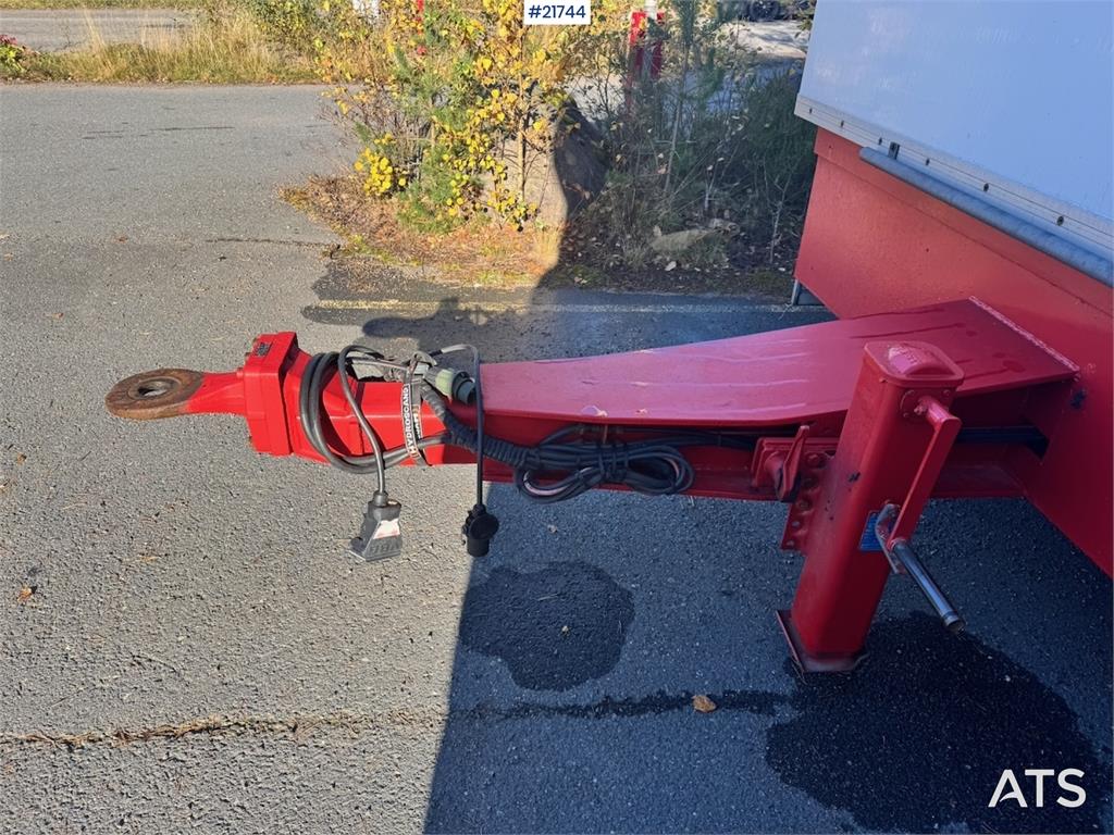 HFR Box trailer w/ Full Side Opening.