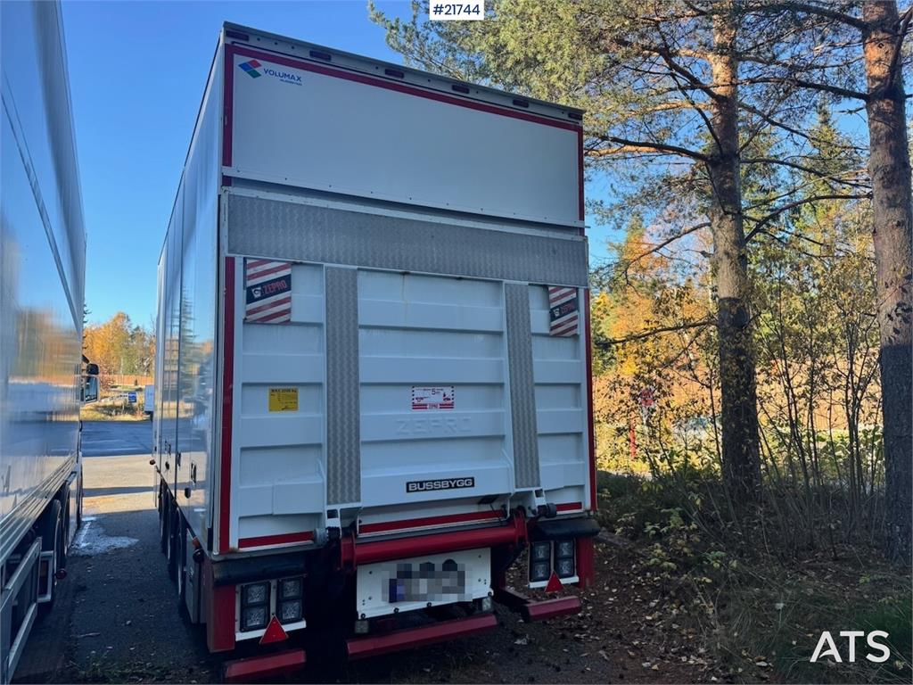 HFR Box trailer w/ Full Side Opening.