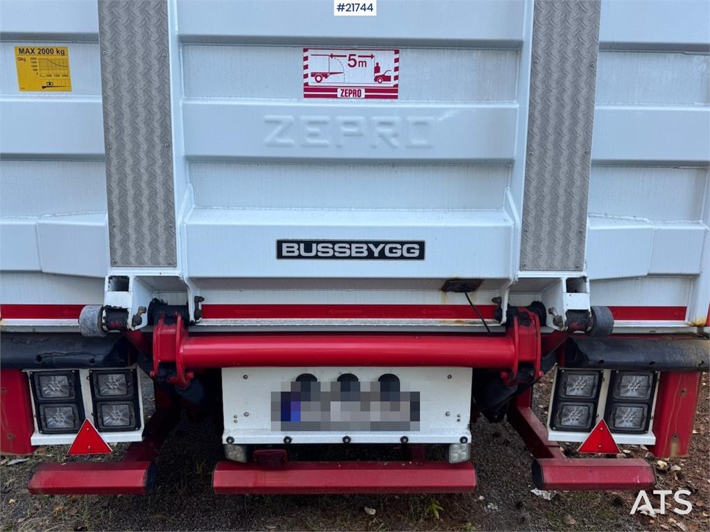 HFR Box trailer w/ Full Side Opening.