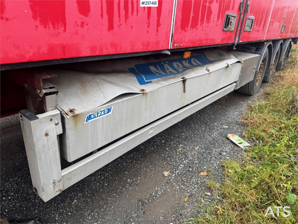 Närko Box Semi-Trailer with Full Side Opening