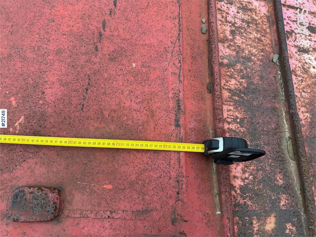 Damm 3SD335 3 axle machine trolley