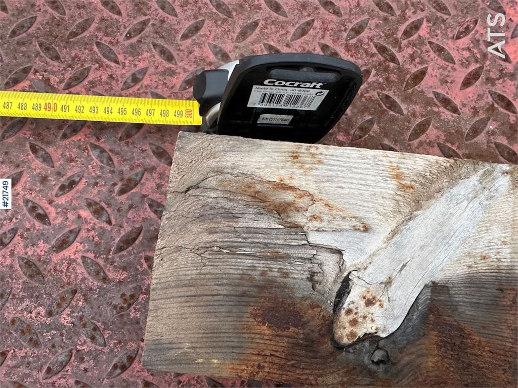 Damm 3SD335 3 axle machine trolley