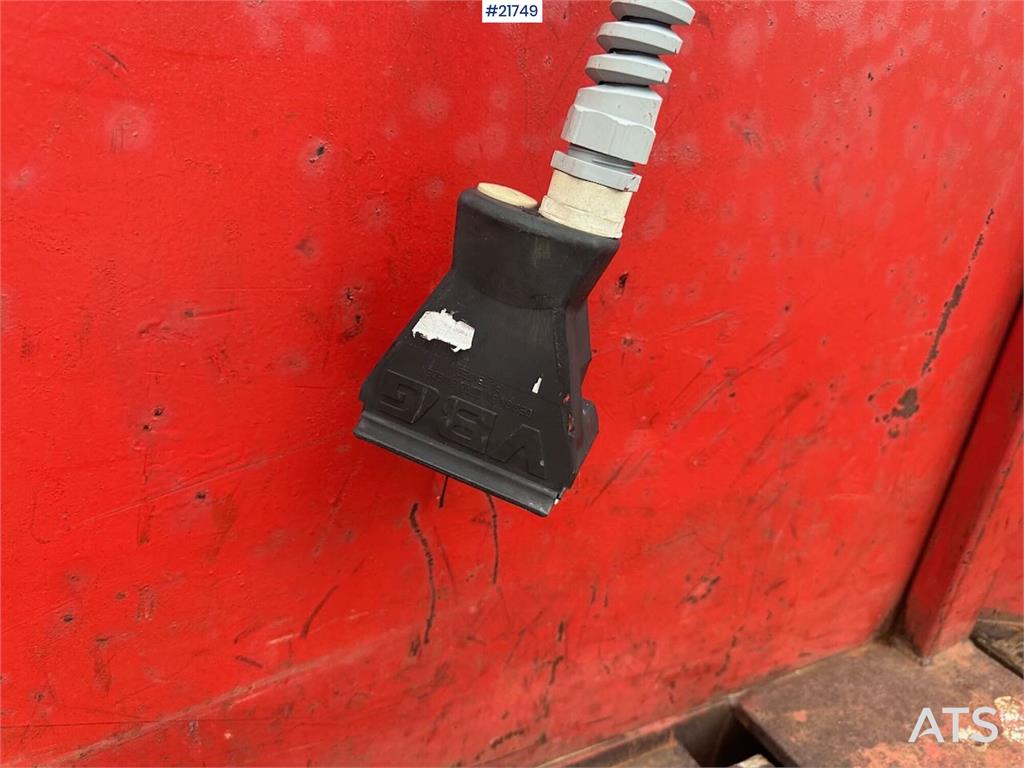 Damm 3SD335 3 axle machine trolley