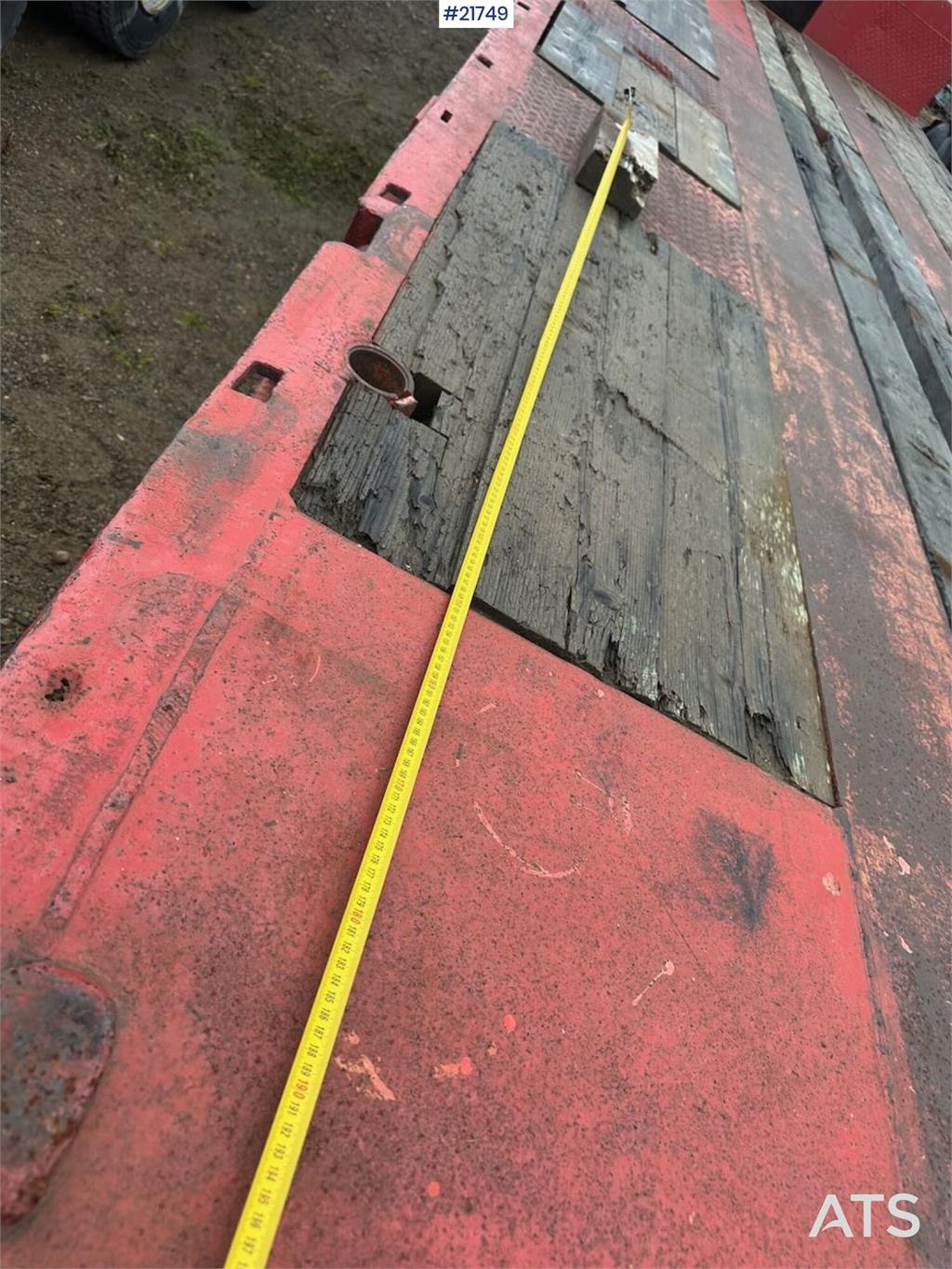 Damm 3SD335 3 axle machine trolley