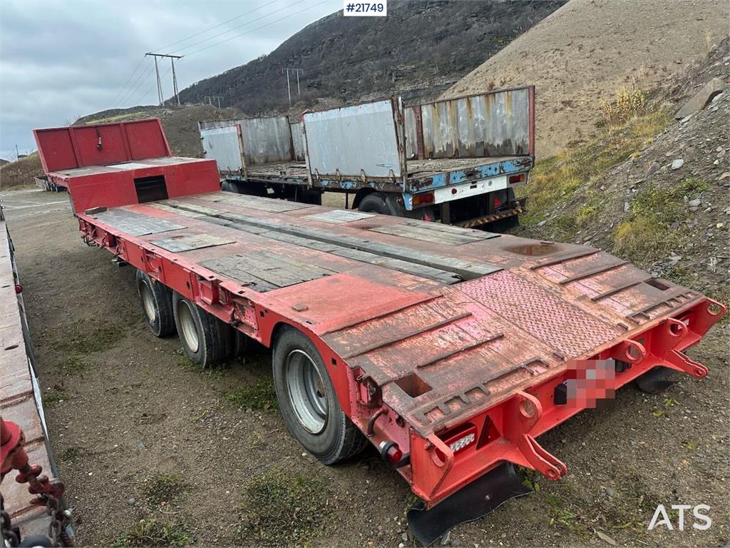 Damm 3SD335 3 axle machine trolley