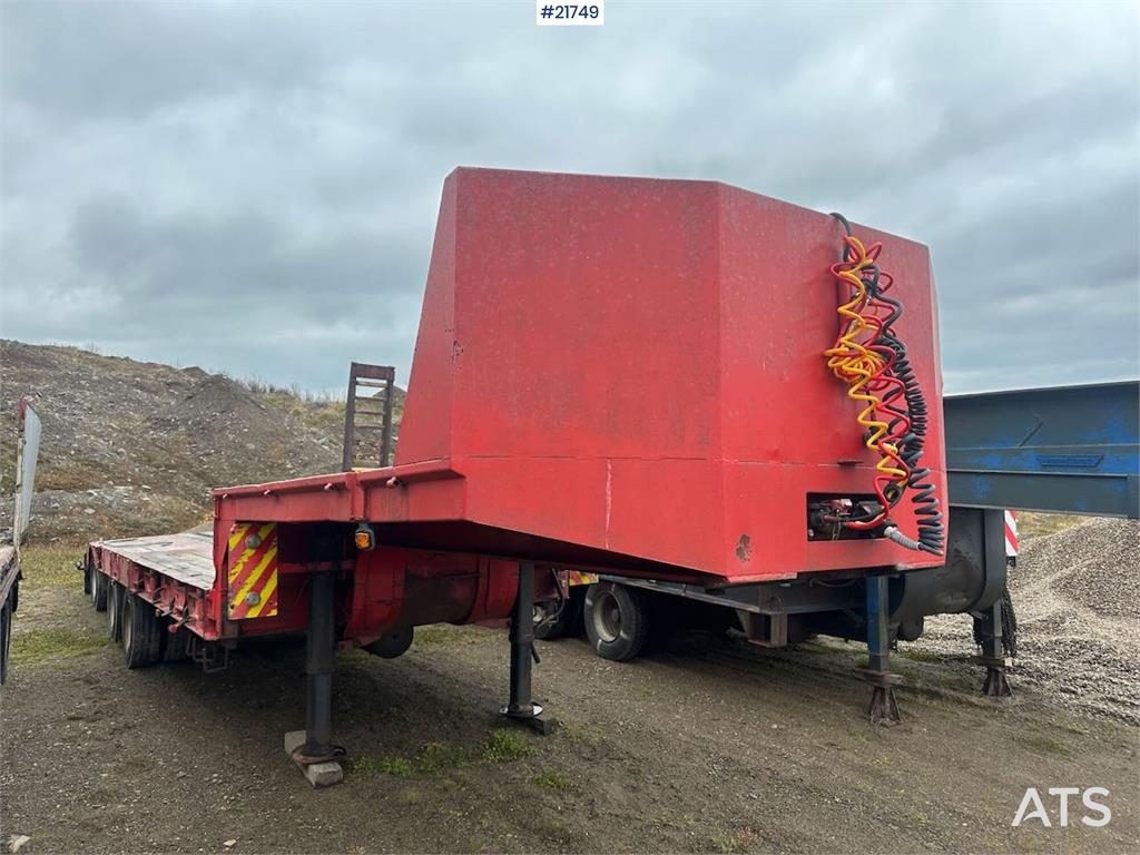 Damm 3SD335 3 axle machine trolley