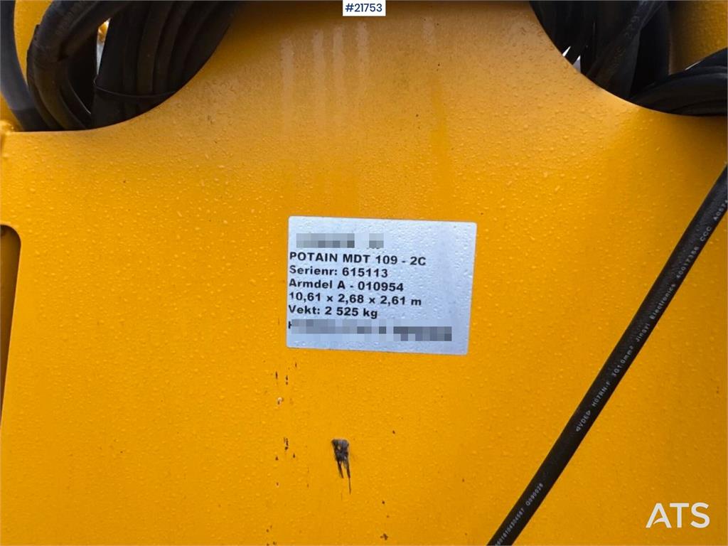 Potain MDT 109 2C Tower Crane