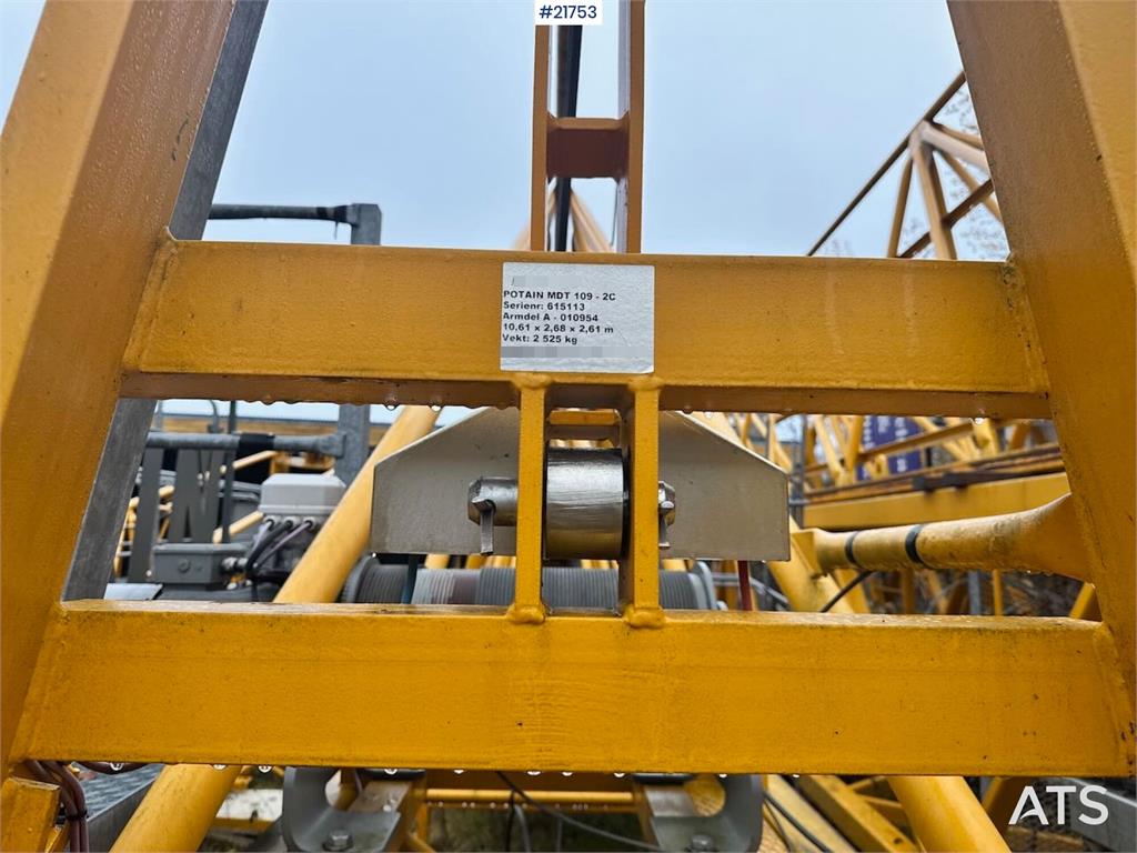 Potain MDT 109 2C Tower Crane