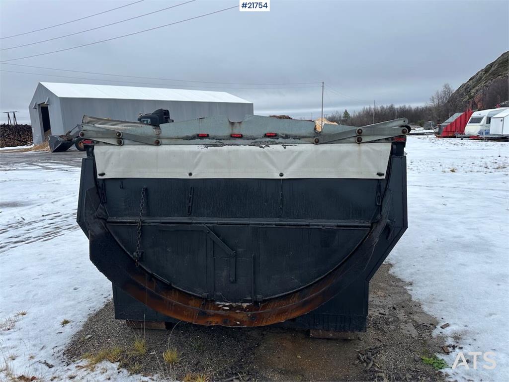 CMT ASF 13 asphalt bucket for hook truck