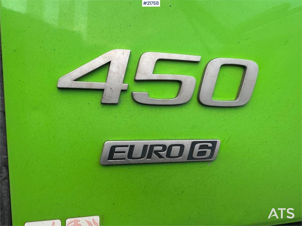 Volvo FM450 box truck 6x2 w/ full side opening, 2 zone u