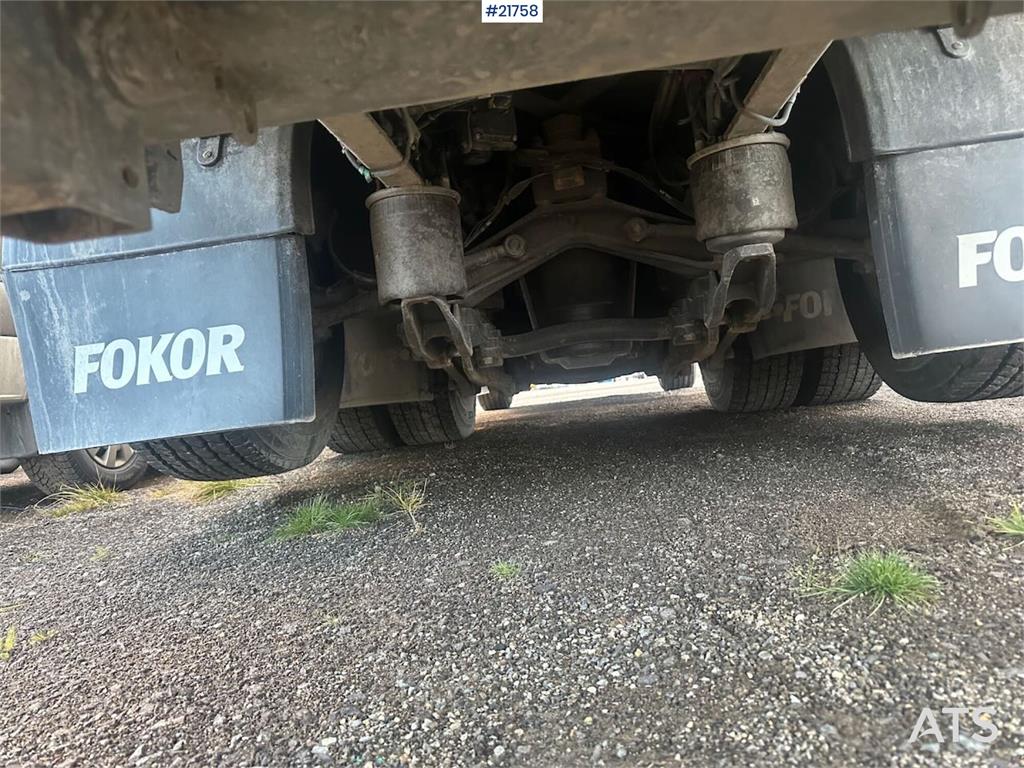 Volvo FM450 box truck 6x2 w/ full side opening, 2 zone u