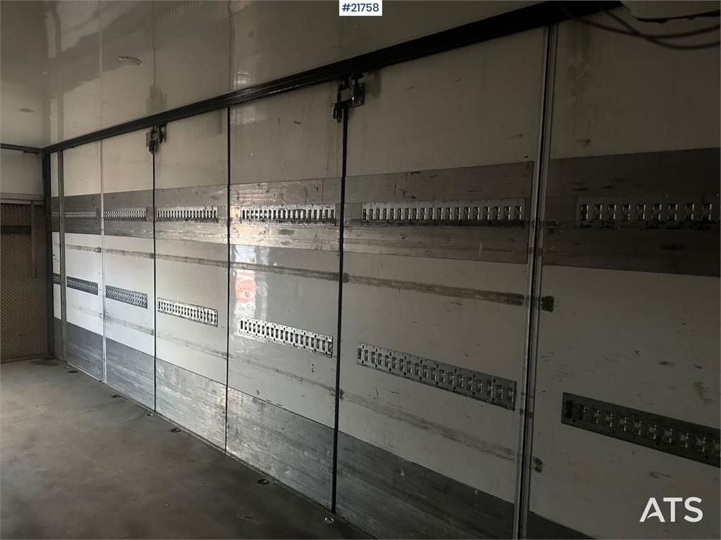 Volvo FM450 box truck 6x2 w/ full side opening, 2 zone u