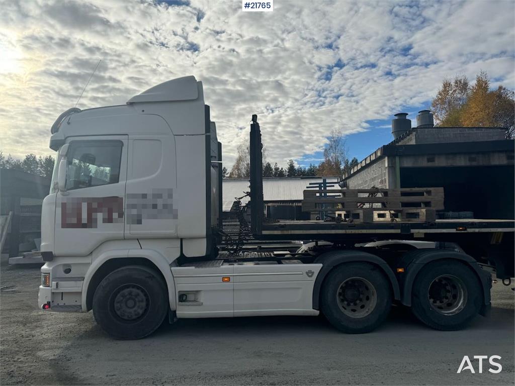 Scania R580 6x4 Tractor w/ tipper hydraulics WATCH VIDEO