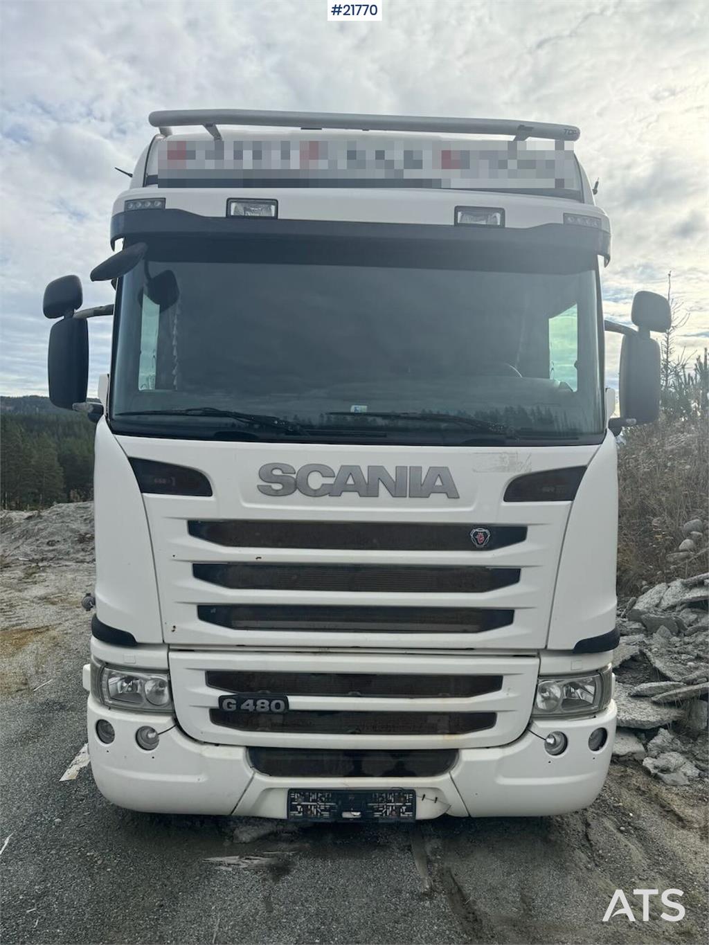Scania G480 6x2 Tractor Unit with Tipping Hydraulics