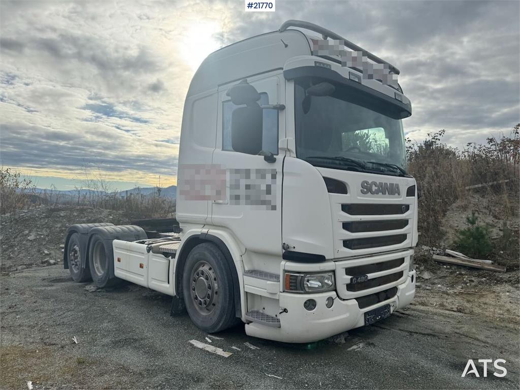 Scania G480 6x2 Tractor Unit with Tipping Hydraulics