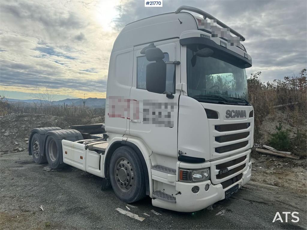 Scania G480 6x2 Tractor Unit with Tipping Hydraulics