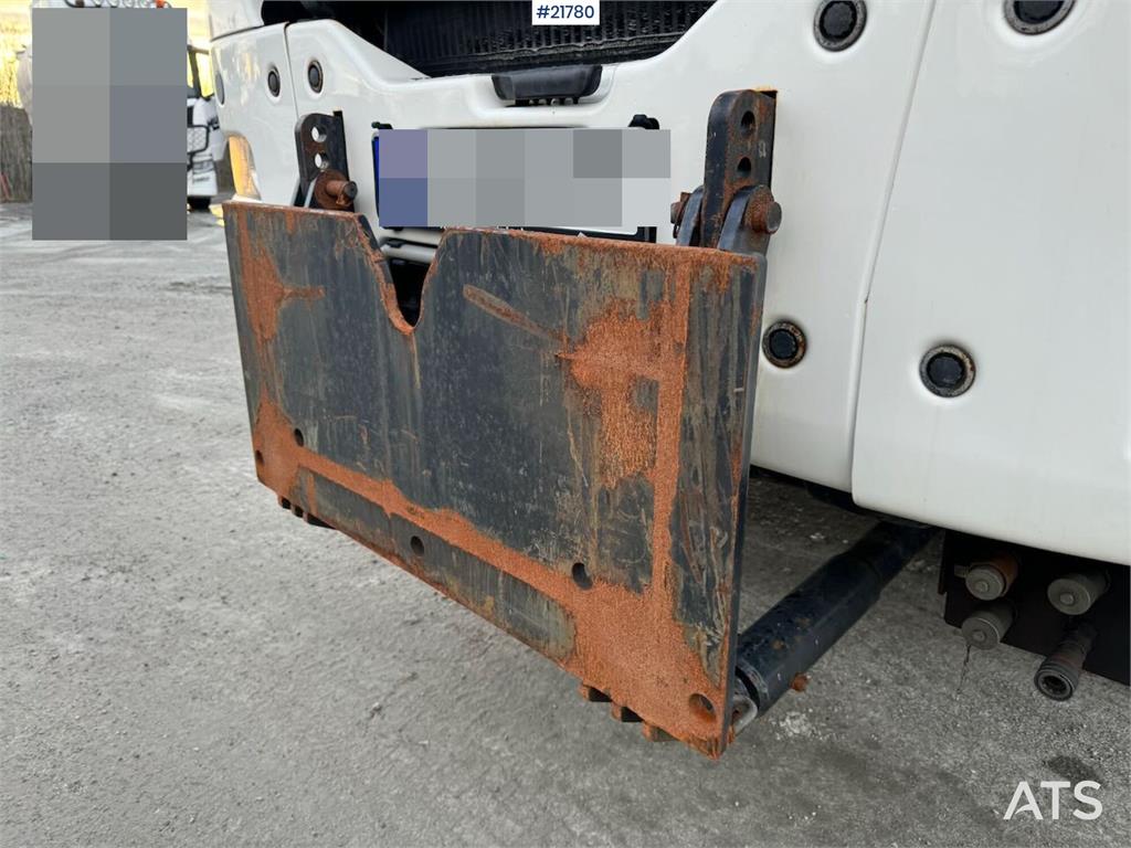 MAN TGS 28.480 6x4 – Hook lift truck with snow plow se