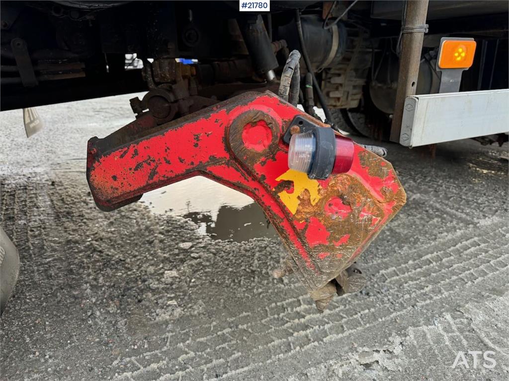 MAN TGS 28.480 6x4 – Hook lift truck with snow plow se