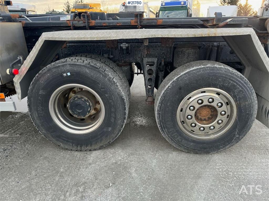 MAN TGS 28.480 6x4 – Hook lift truck with snow plow se