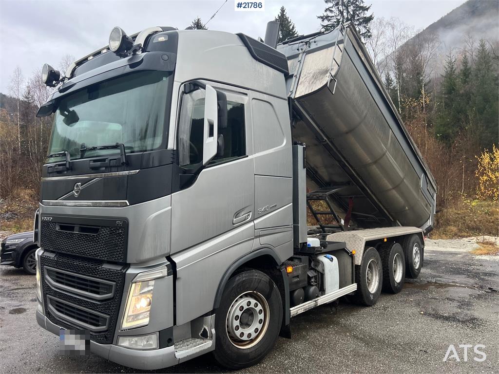 Volvo FH540 8x4 asfaltbil m/ mtdk k218 2 akslet asfalthe