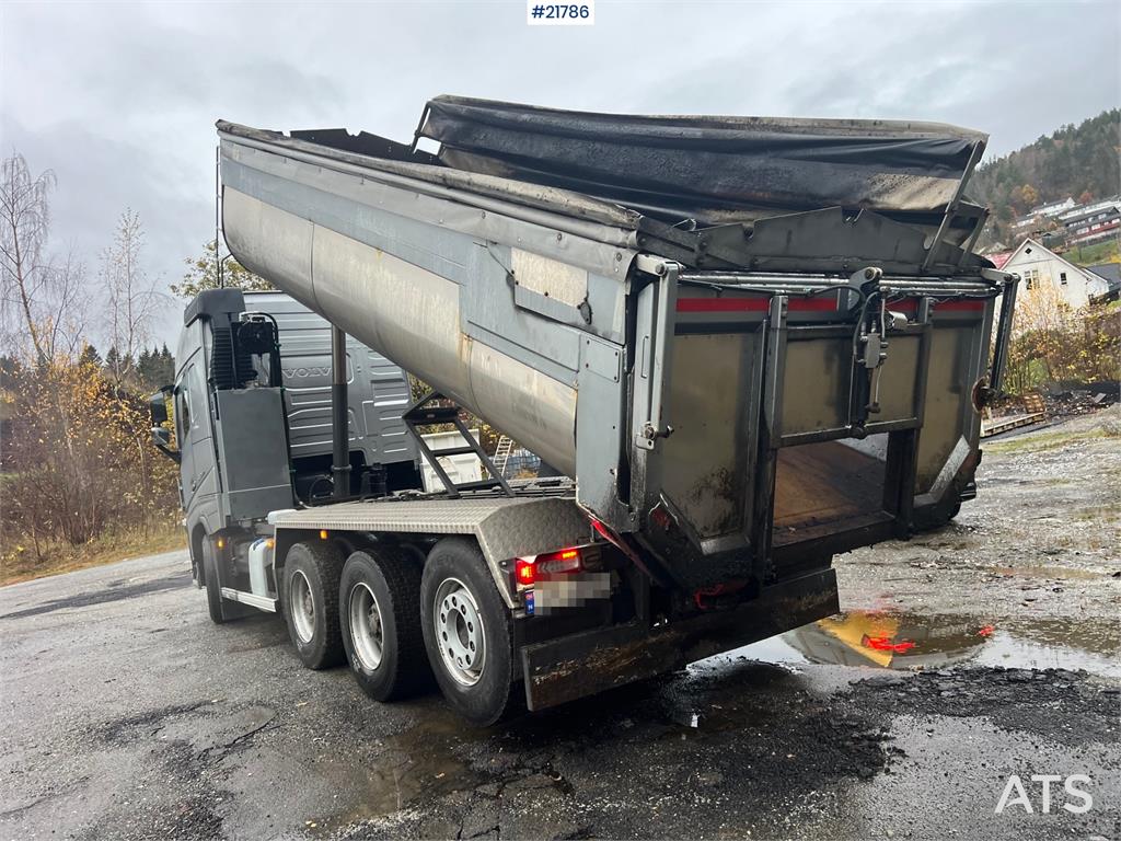 Volvo FH540 8x4 asfaltbil m/ mtdk k218 2 akslet asfalthe