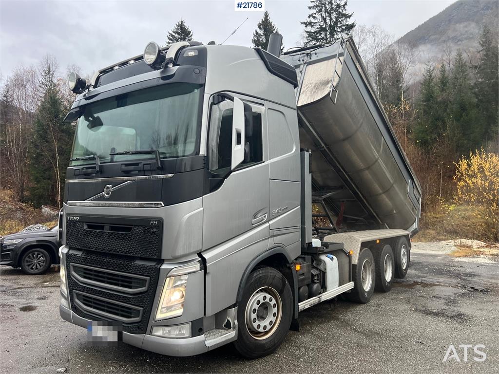 Volvo FH540 8x4 asfaltbil m/ mtdk k218 2 akslet asfalthe