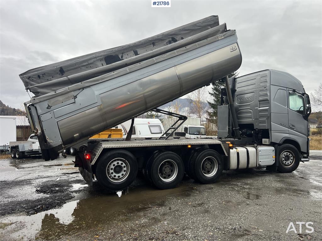 Volvo FH540 8x4 asfaltbil m/ mtdk k218 2 akslet asfalthe
