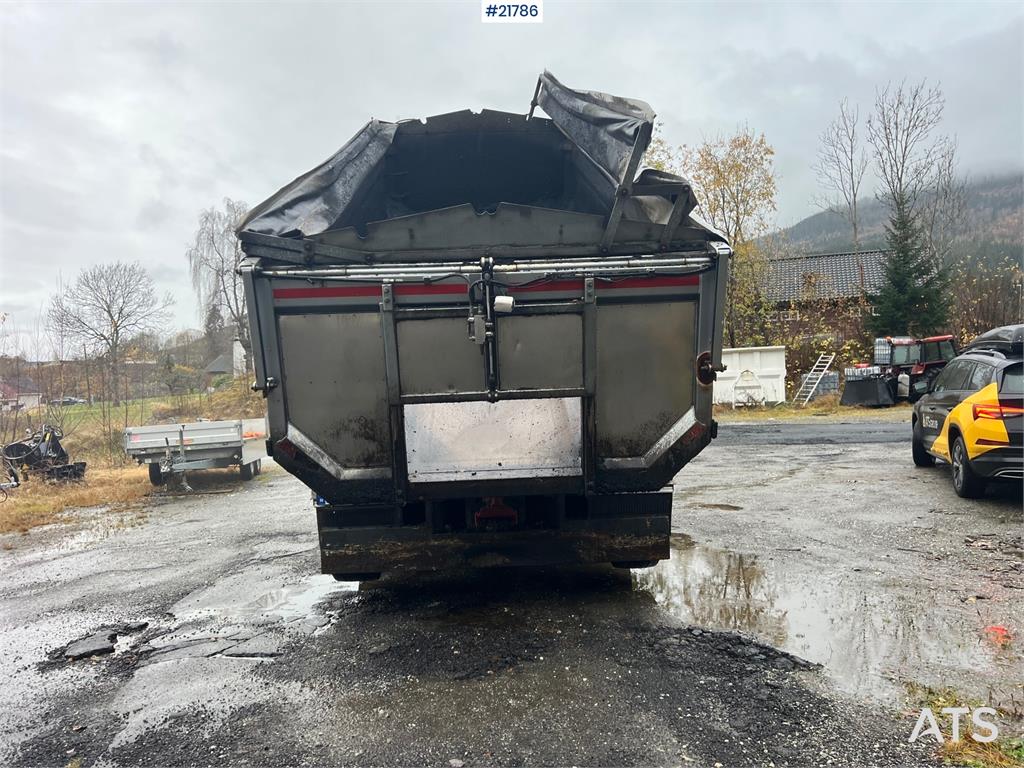 Volvo FH540 8x4 asfaltbil m/ mtdk k218 2 akslet asfalthe