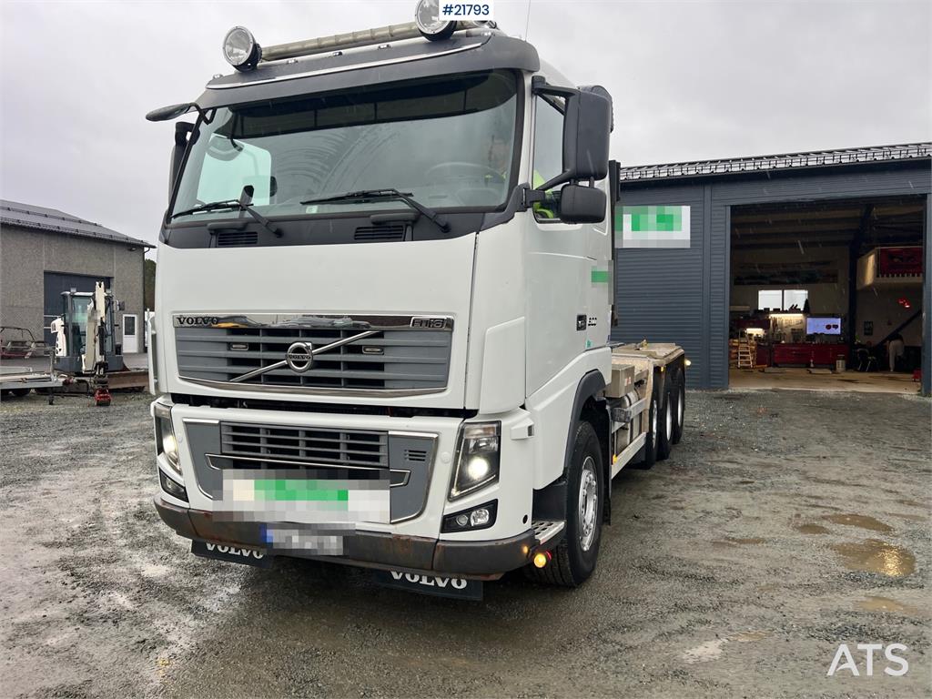Volvo fh16 8x4 pusher hook truck w/ 24T multilift Hook