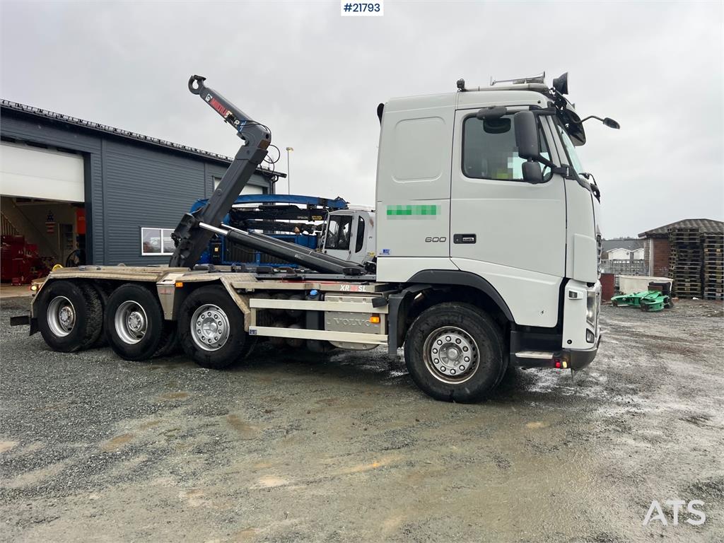 Volvo fh16 8x4 pusher hook truck w/ 24T multilift Hook