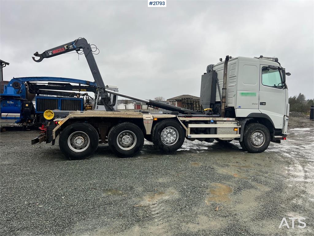 Volvo fh16 8x4 pusher hook truck w/ 24T multilift Hook