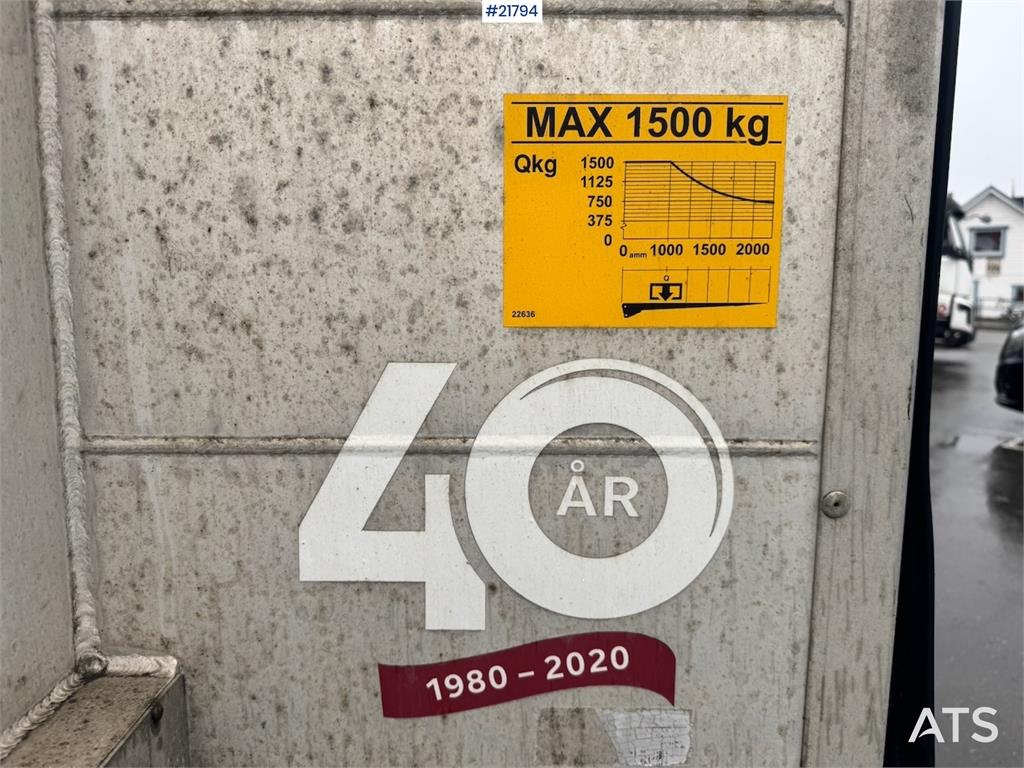 Iveco 75E-210 Box truck. 113,000 km!