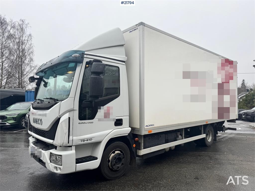 Iveco 75E-210 Box truck. 113,000 km!