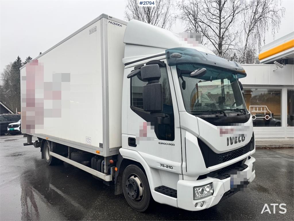 Iveco 75E-210 Box truck. 113,000 km!