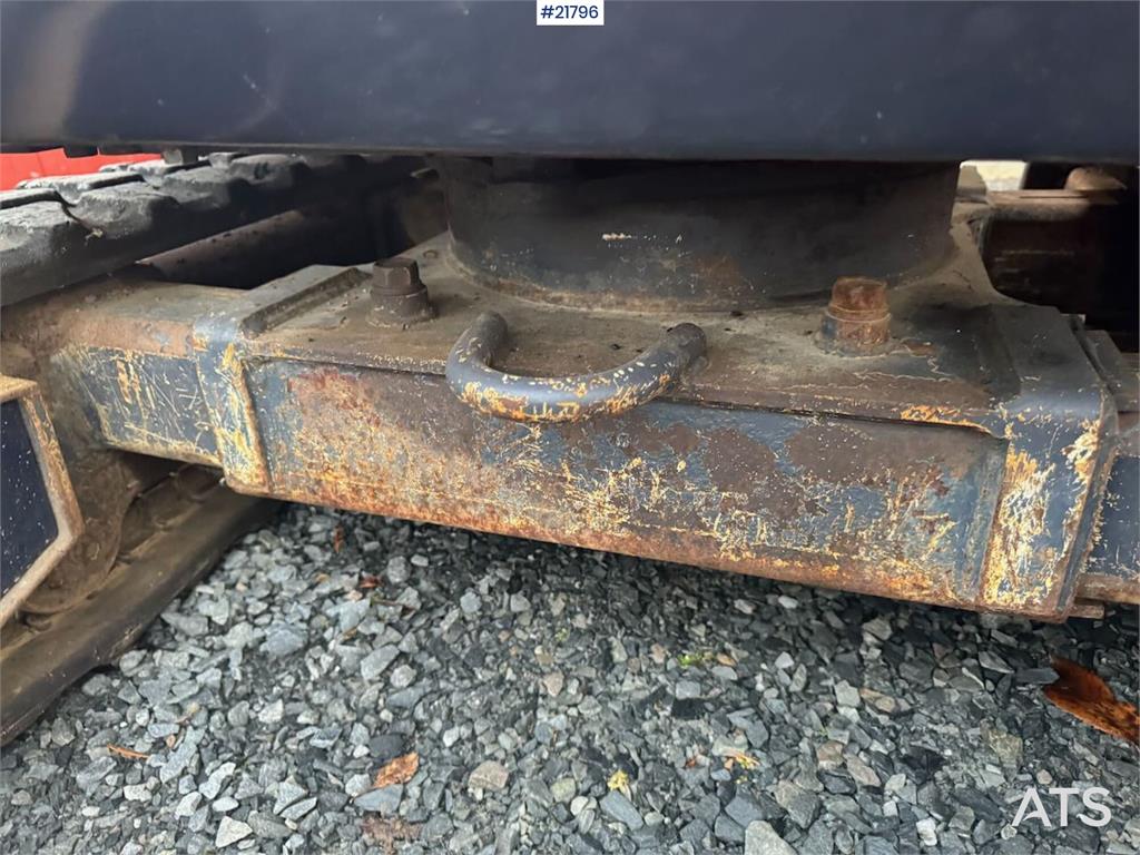 Kubota U17-3a Mini Excavator with Grading Bucket – Custom