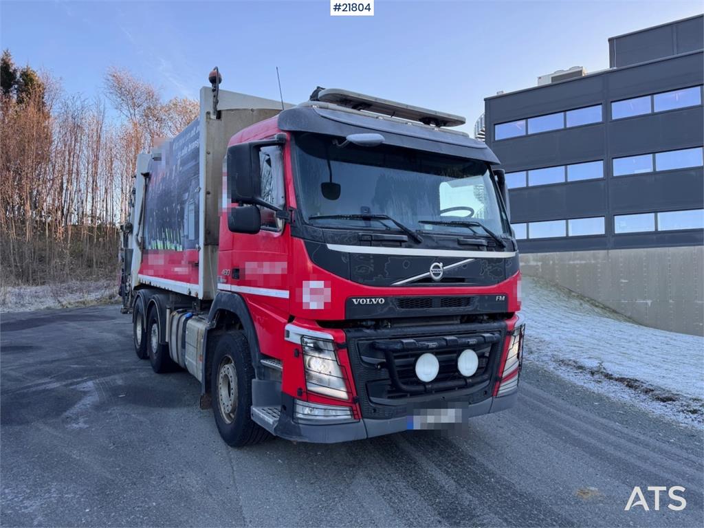 Volvo FM460 6x2 compactor truck with Joab 1 chamber