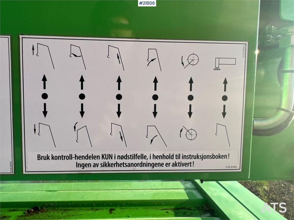 Klaas K21-30 Construction Crane – 340 hours!