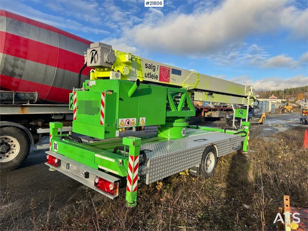 Klaas K21-30 Construction Crane – 340 hours!