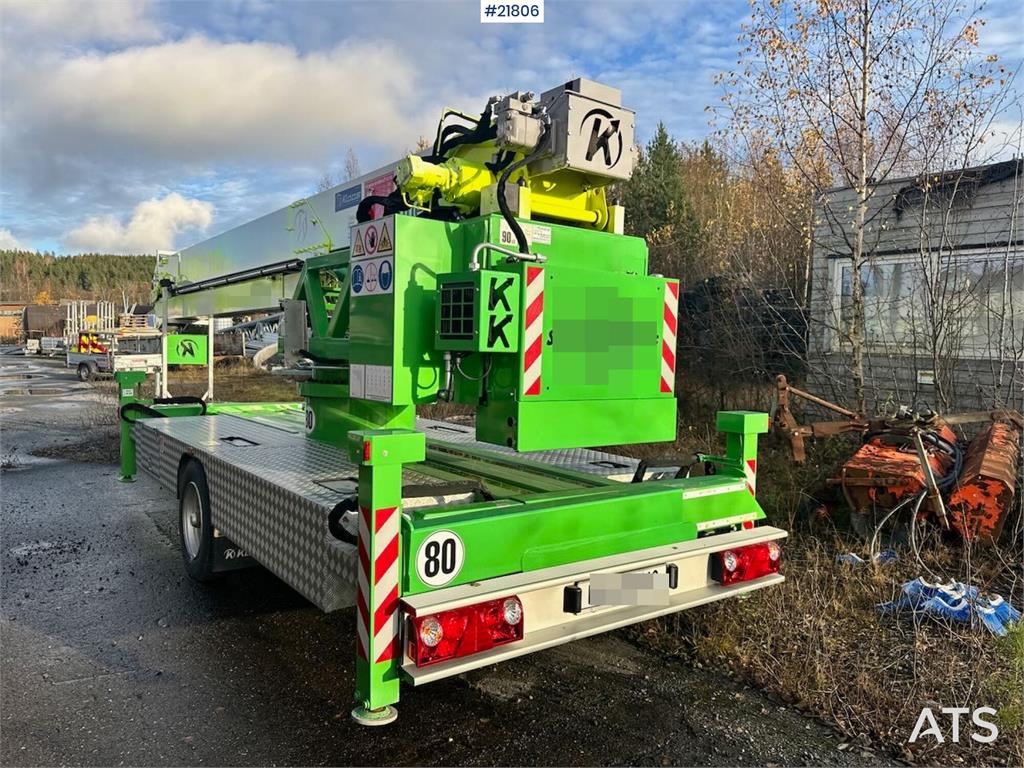 Klaas K21-30 Construction Crane – 340 hours!