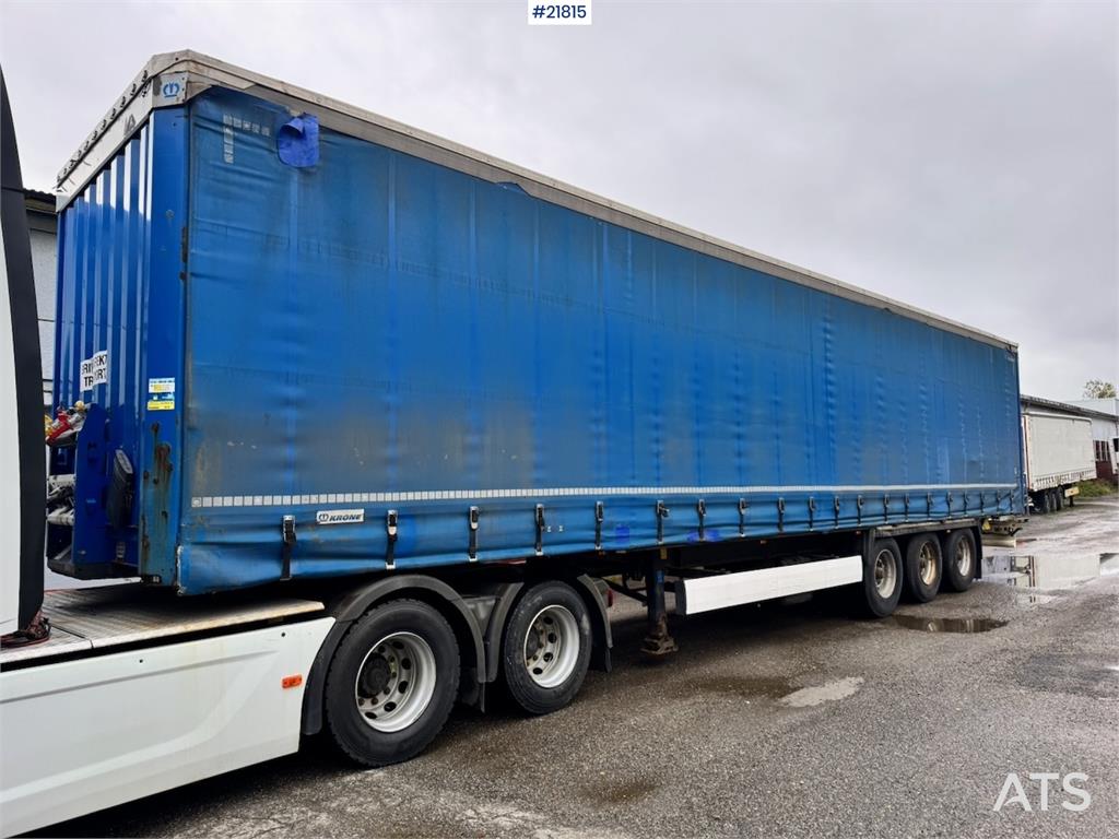 Krone Curtain-Side Trailer – EU Approved