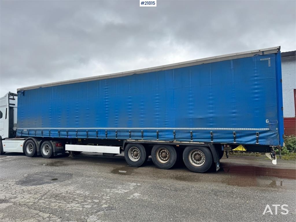 Krone Curtain-Side Trailer – EU Approved