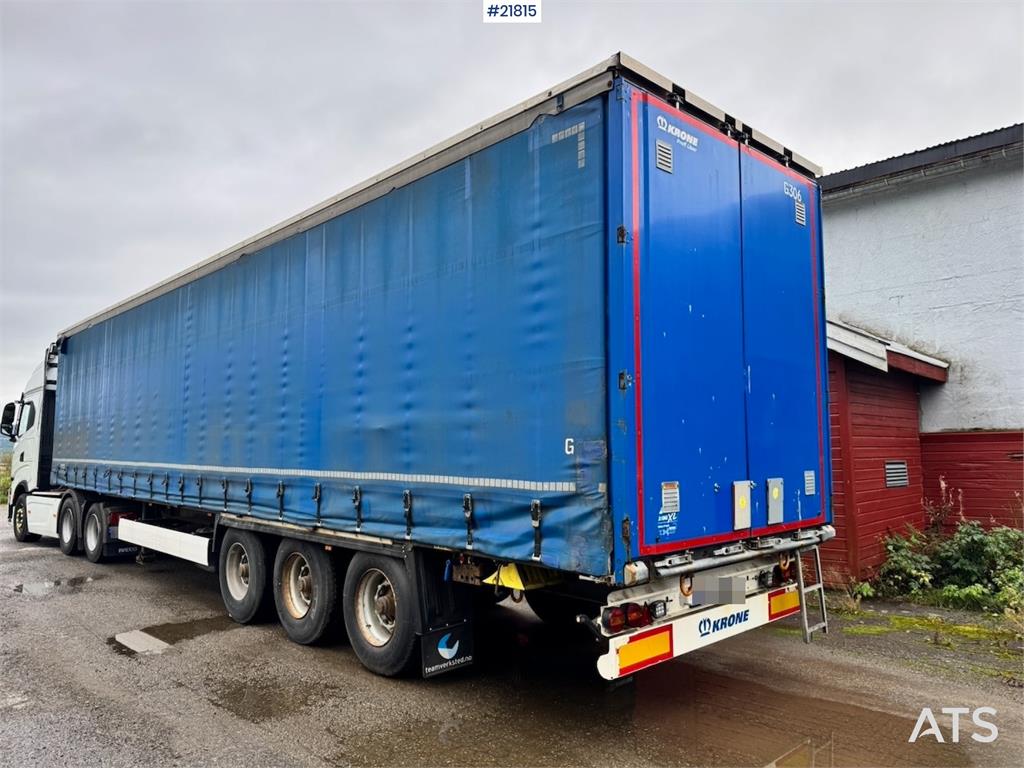 Krone Curtain-Side Trailer – EU Approved