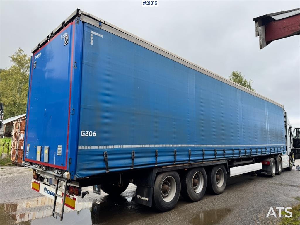 Krone Curtain-Side Trailer – EU Approved