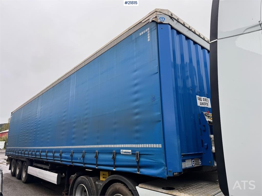 Krone Curtain-Side Trailer – EU Approved