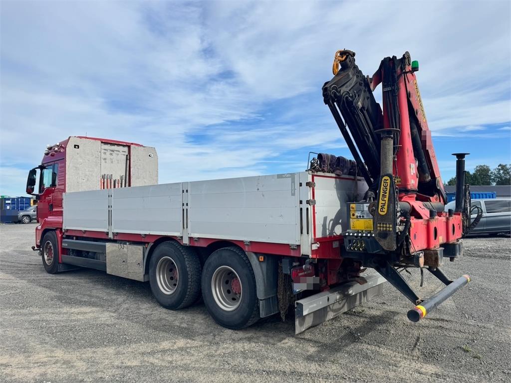 MAN TGS 26.500 6x4 Crane Truck with 19 t/m Rear-Mounte
